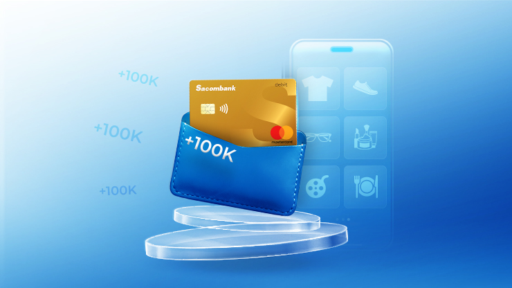 Sacombank Mastercard cardholders receive cashback for online spending