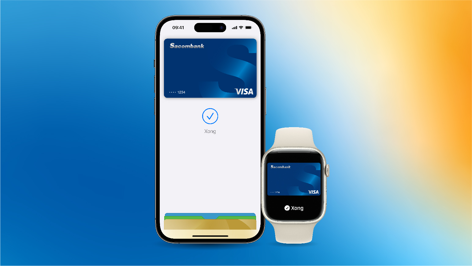 Khuyến mãi Sacombank - Apple Pay