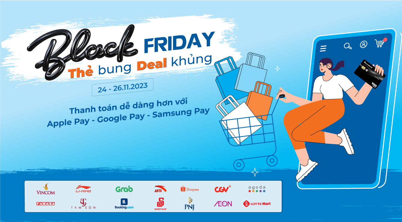 Black Friday – Thẻ bung Deal khủng