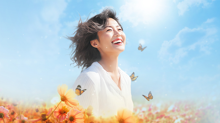 Nàng như đóa hoa, tỏa hương bừng sắc