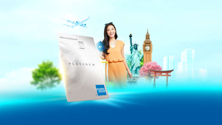 Khám phá muôn nơi với thẻ tín dụng American Express®