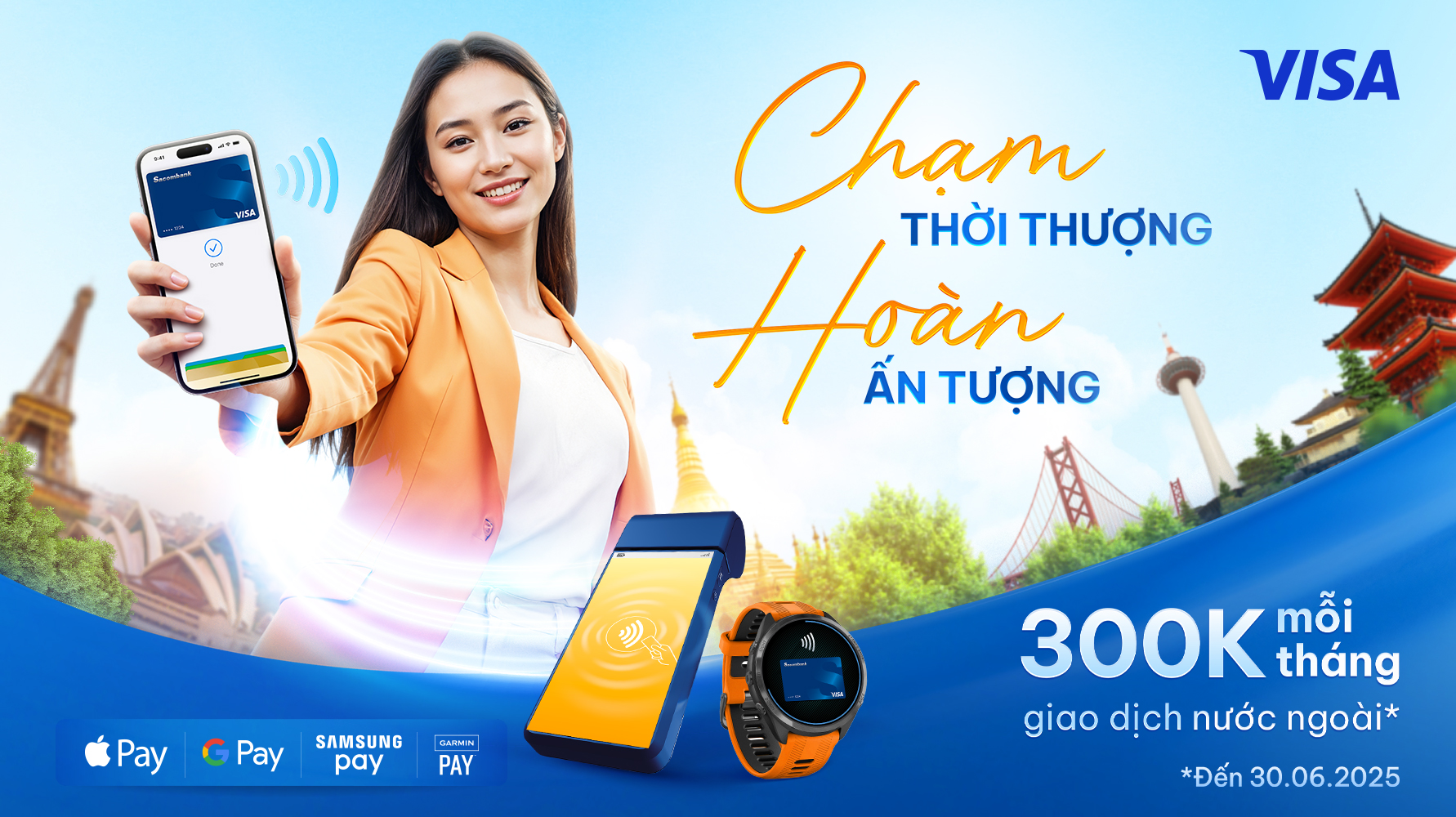 Khám phá muôn nơi với thẻ tín dụng American Express®