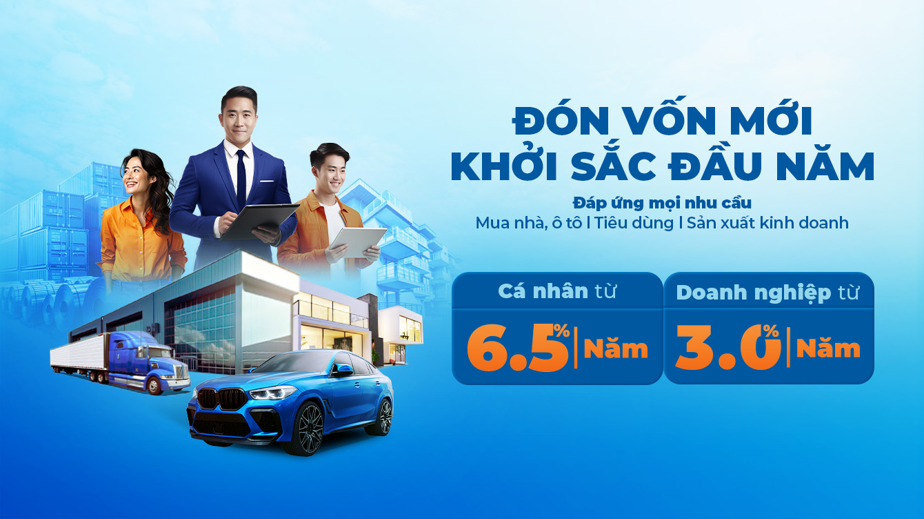 ĐÓN VỐN MỚI - KHỞI SẮC ĐẦU NĂM