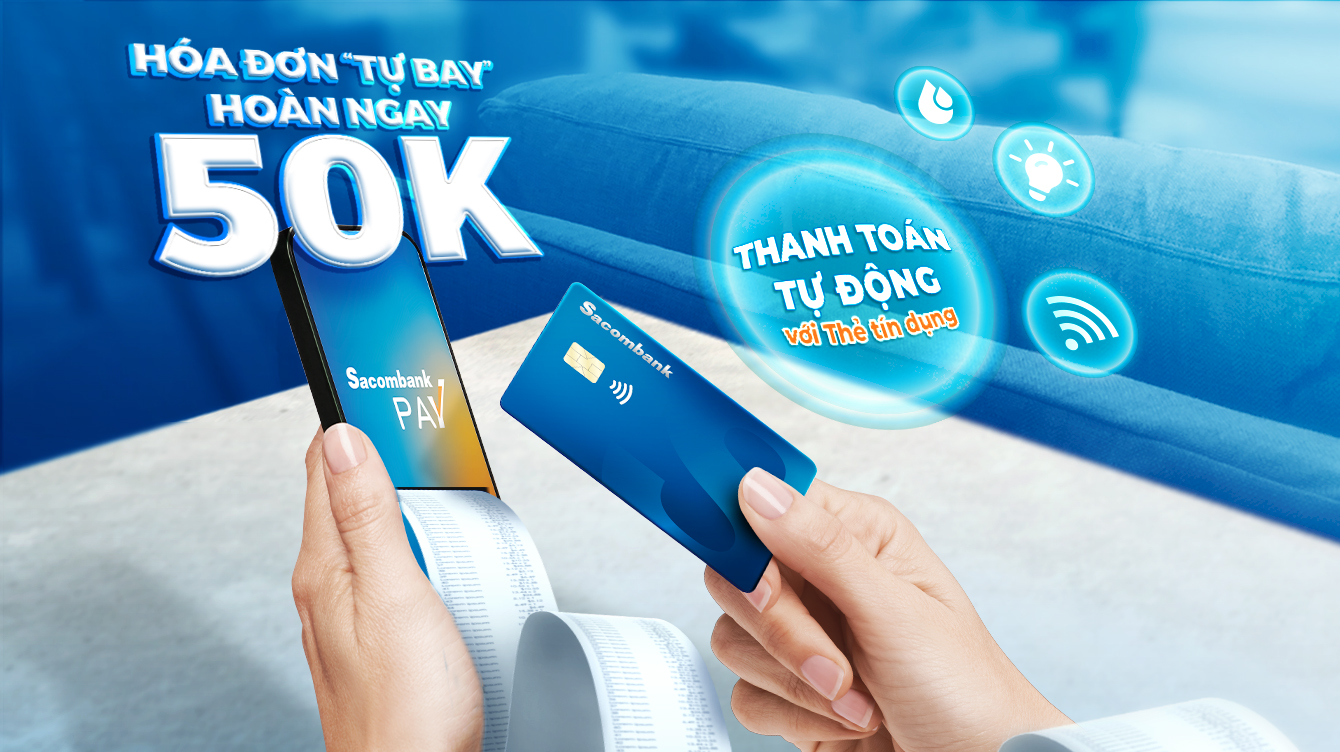 Hóa đơn “tự bay” – Hoàn ngay 50K
