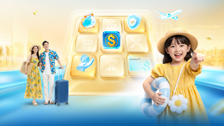 Thoải mái chi tiêu mùa lễ, SACOMBANK giảm giá, hoàn tiền và tặng voucher lên đến 1 triệu đồng
