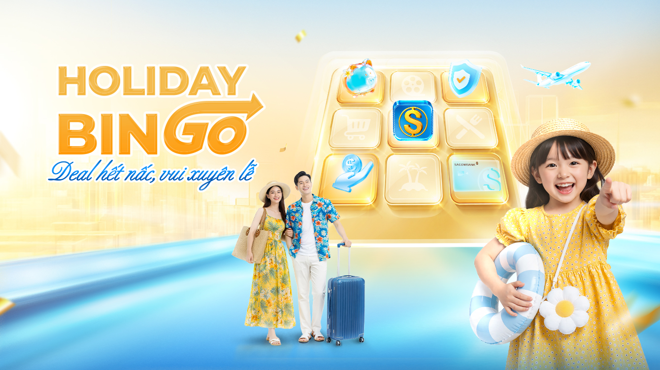 Holiday Bingo - Deal Hết Nấc, Vui Xuyên Lễ