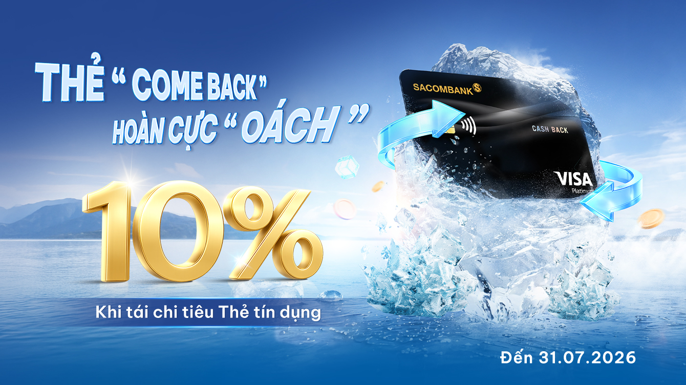Thẻ “come back” – Hoàn cực “oách”