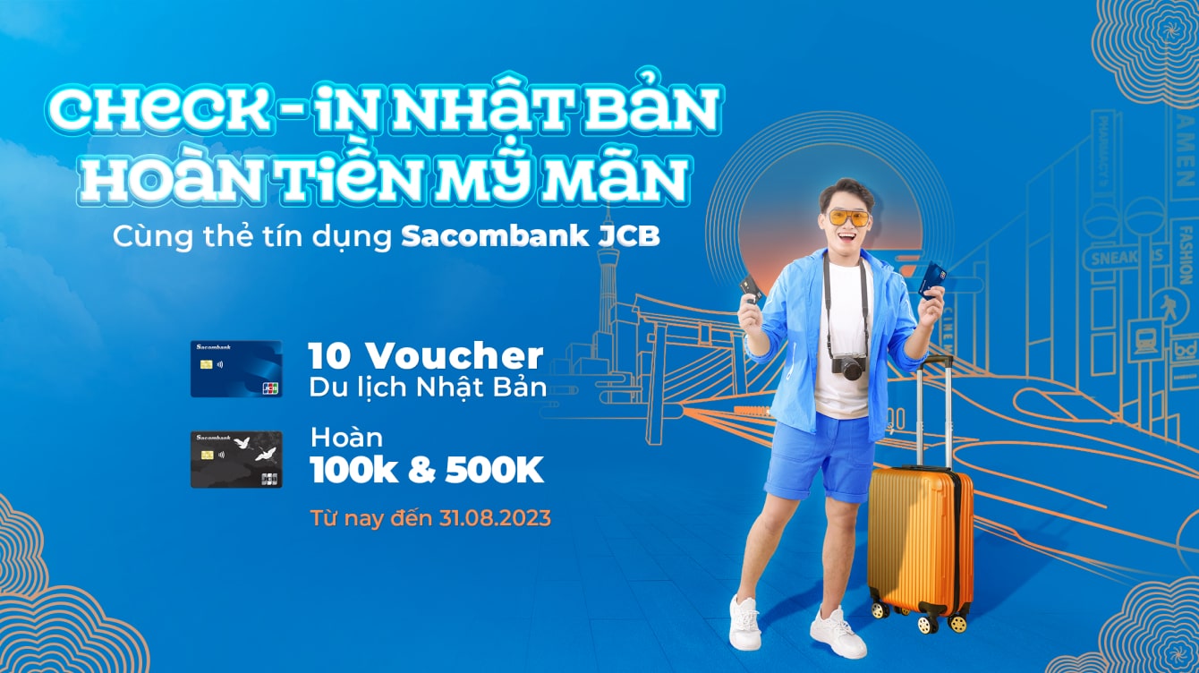 Checkin Nhật Bản - Hoàn tiền mỹ mãn