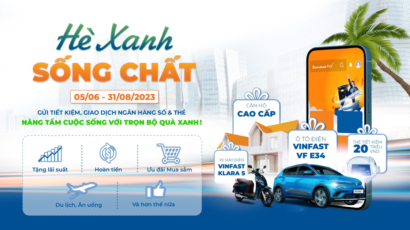 Hè Xanh - Sống Chất Sacombank