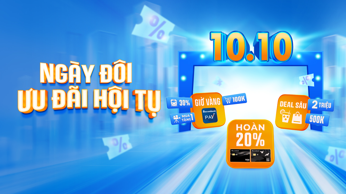 Ngày Đôi 10.10 – Ưu Đãi Hội Tụ