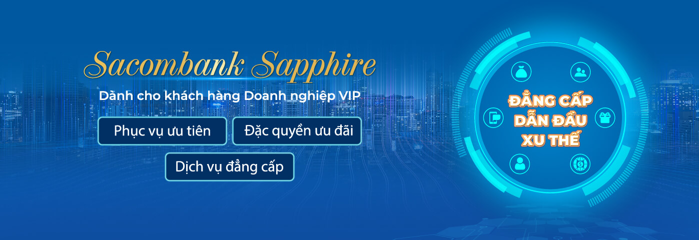Đặc quyền Sacombank Sapphire
