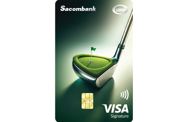 Sacombank Visa Signature Golf Long Biên
