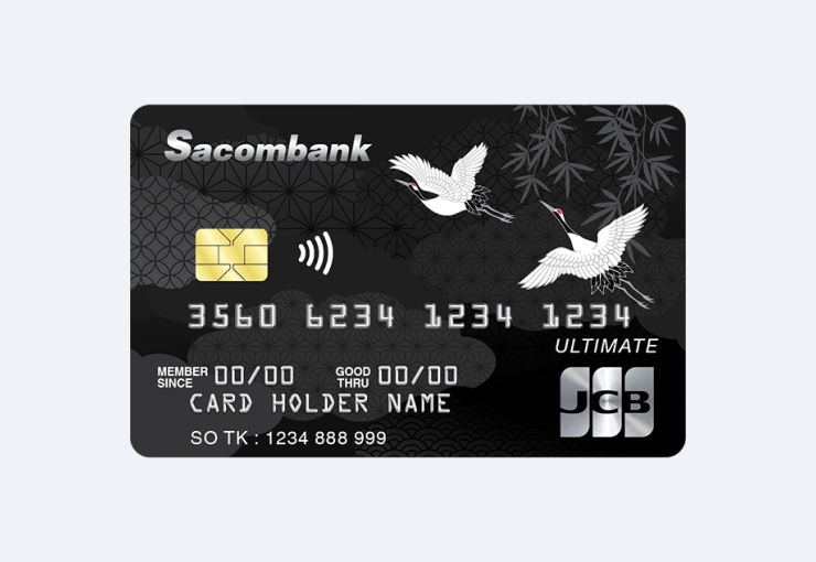 Thẻ Sacombank JCB Ultimate