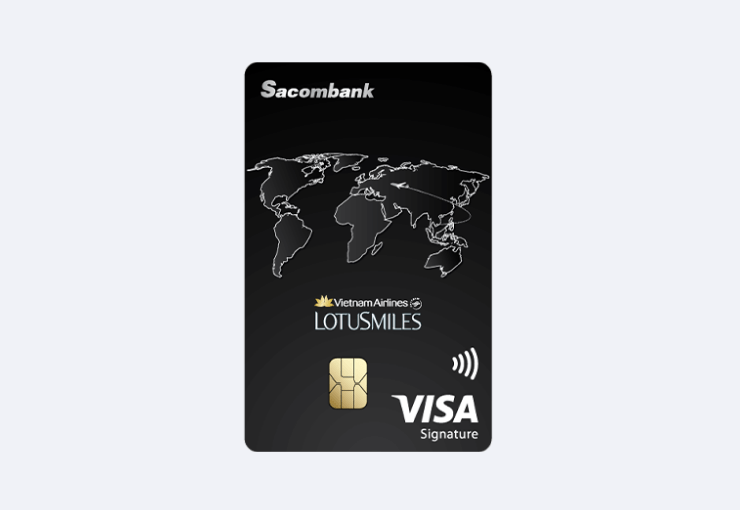 Thẻ Sacombank Vietnam Airlines Visa