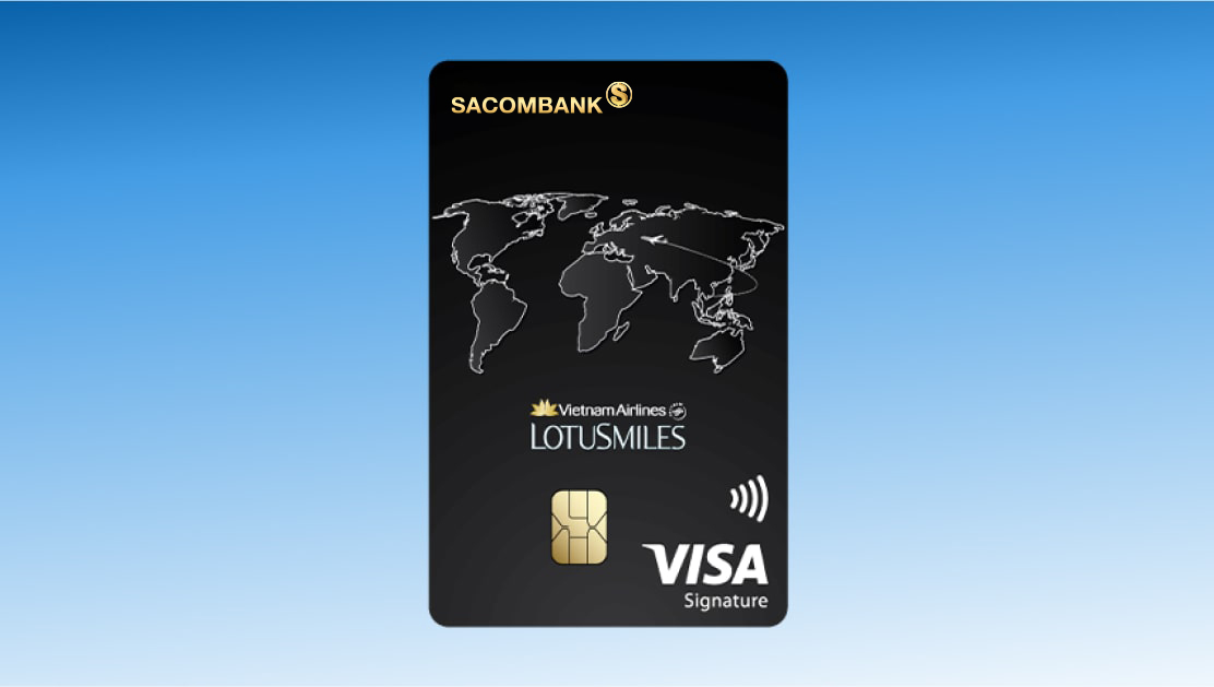 Thẻ SACOMBANK Vietnam Airlines Visa