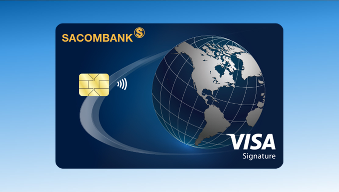 Thẻ Sacombank Visa Signature