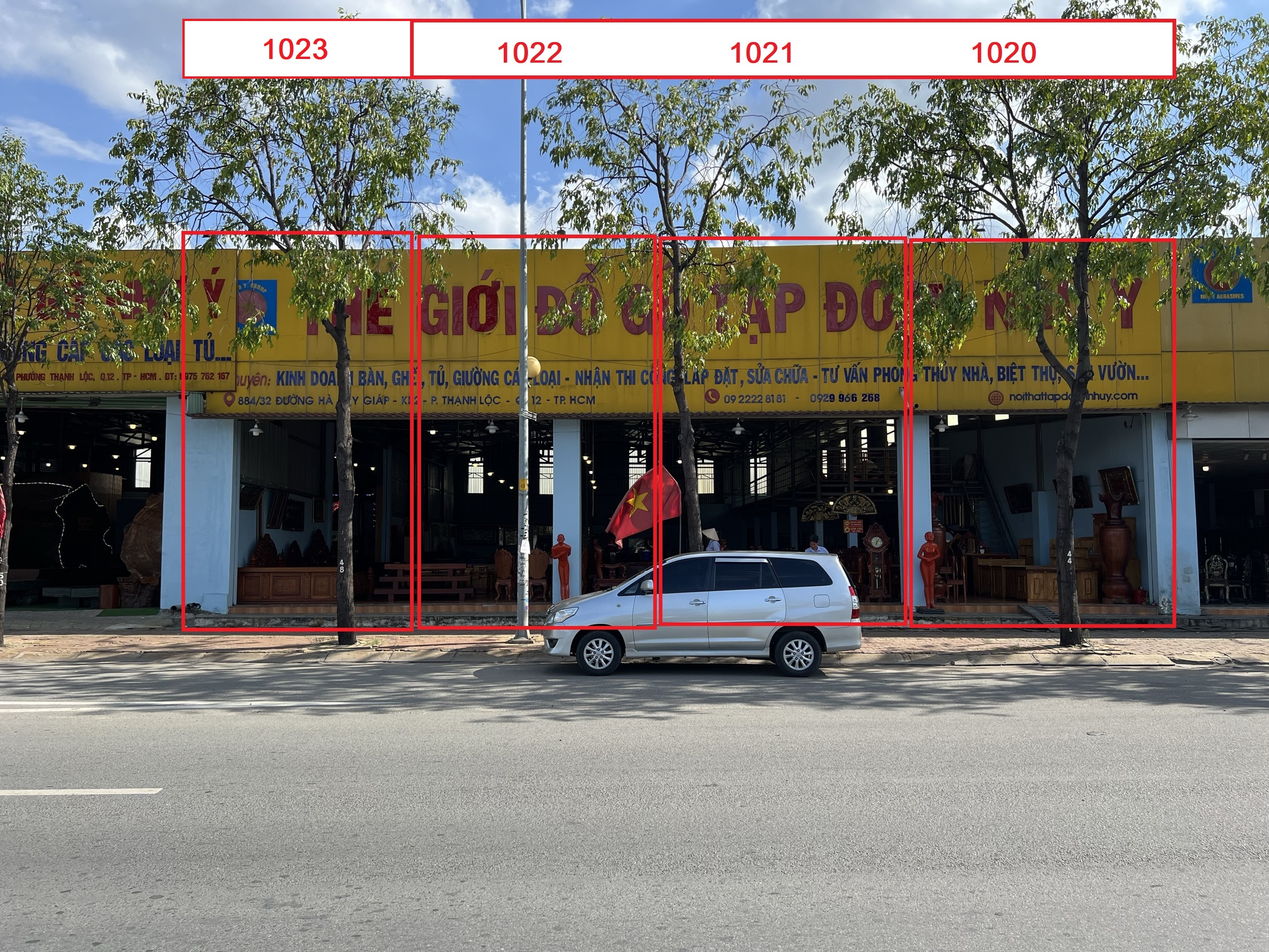 Bán 07 thửa đất liền kề tại Phường Thạnh Lộc, Quận 12, Tp.HCM