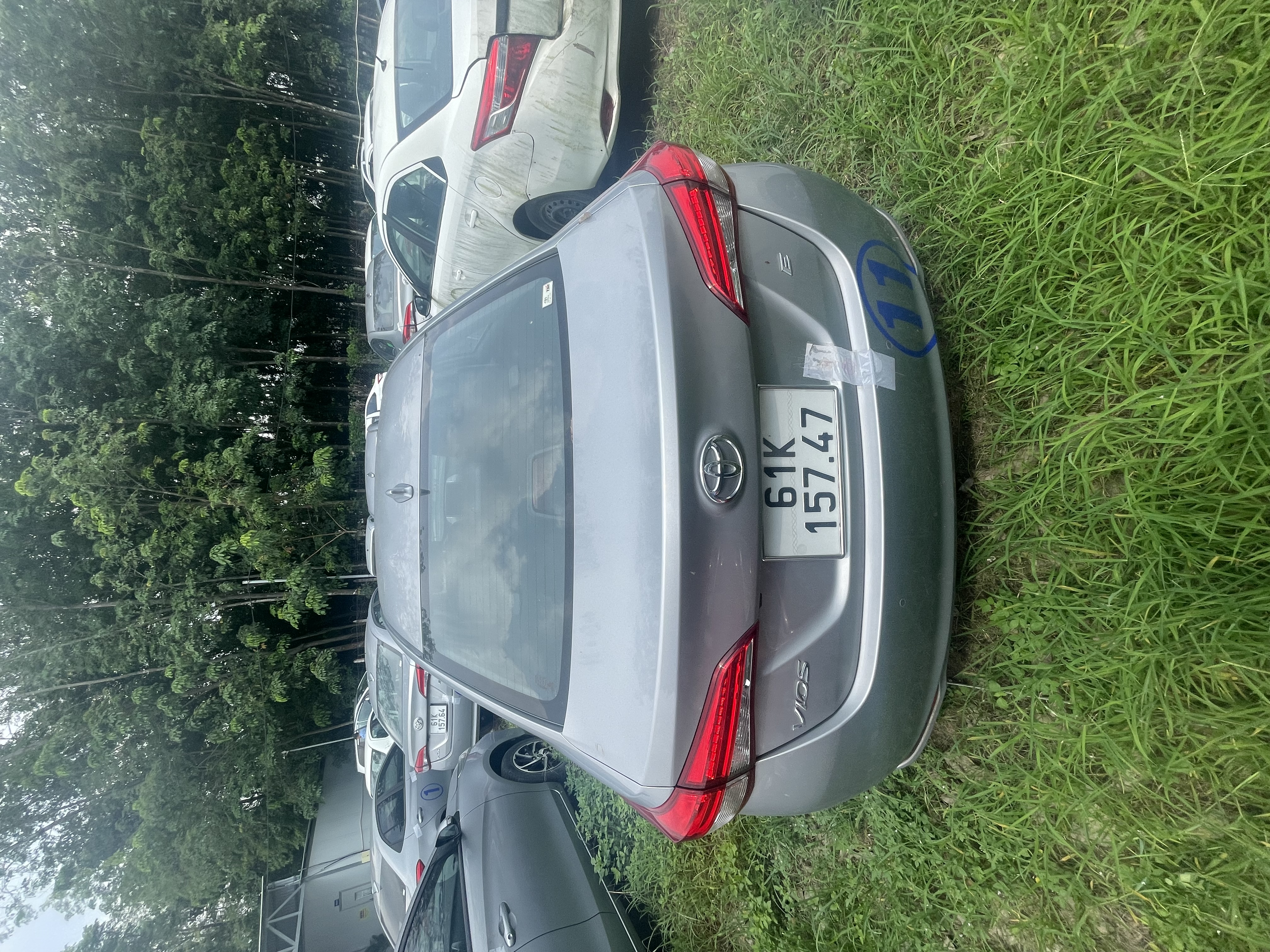 Bán Xe Ô tô 05 chỗ nhãn hiệu TOYOTA - VIOS 1.5E Biển số 61K-157.47
