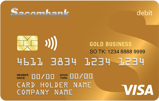 Thẻ Visa doanh nghiệp Sacombank với nhiều ưu đãi hấp dẫn từ đối tác.