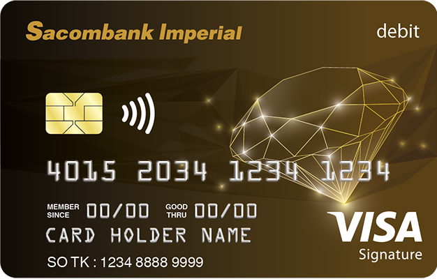 Thẻ thanh toán Visa Imperial Signature