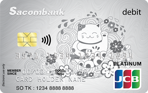 Sacombank JCB Debit Platinum	