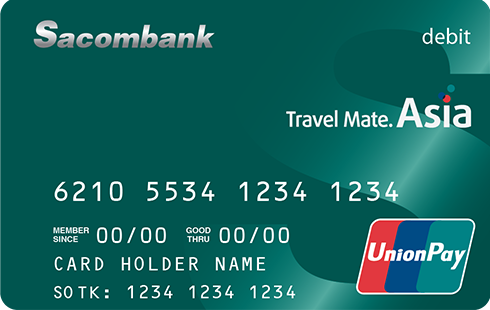 Thẻ Sacombank UnionPay Debit