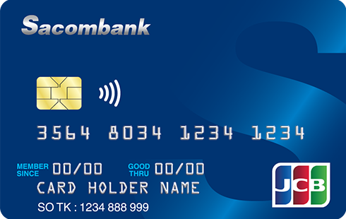 Thẻ tín dụng Sacombank JCB