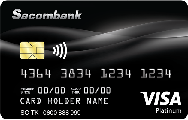 Thẻ Sacombank Visa Platinum