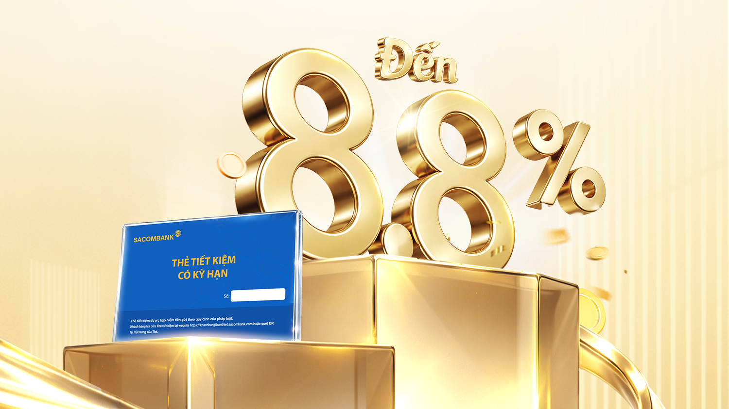 SACOMBANK tăng lãi suất tiết kiệm lên đến 8,8%/năm – Gia tăng giá trị dòng tiền, đồng hành cùng mục tiêu tài chính dài hạn của khách hàng