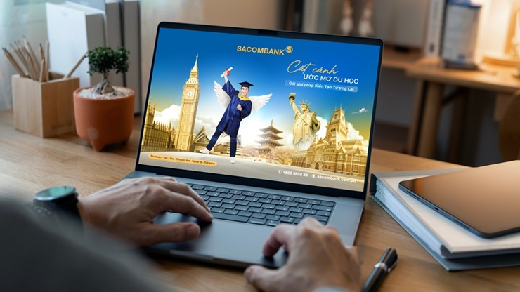 SACOMBANK ra mắt gói tài chính du học “Kiến tạo tương lai”, đồng hành trọn hành trình vươn ra thế giới