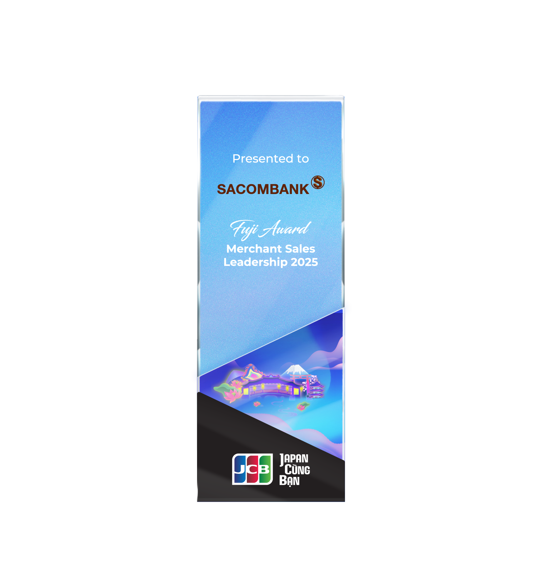 SACOMBANK has been honored by JCB International with prestigious awards Spending Leadership 2025 – Leading Bank in Cardholder Spending in 2025