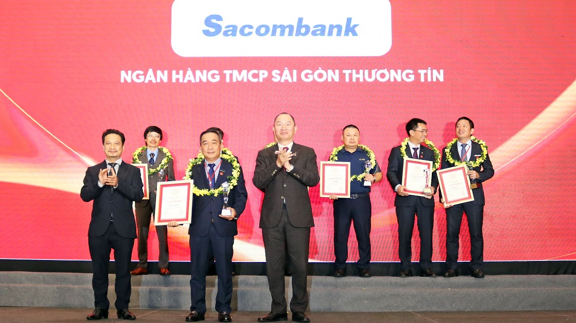 Sacombank is in the prestigious rankings in 2023 of Vietnam Report