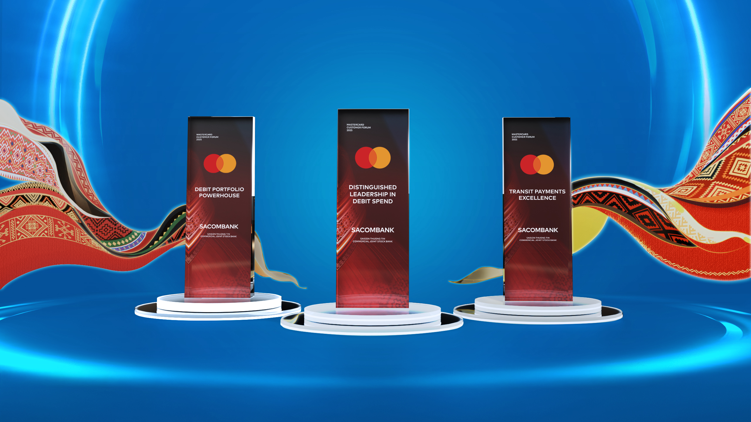 Thêm một Tổ chức thẻ quốc tế vinh danh Sacombank về năng lực phát triển thanh toán số