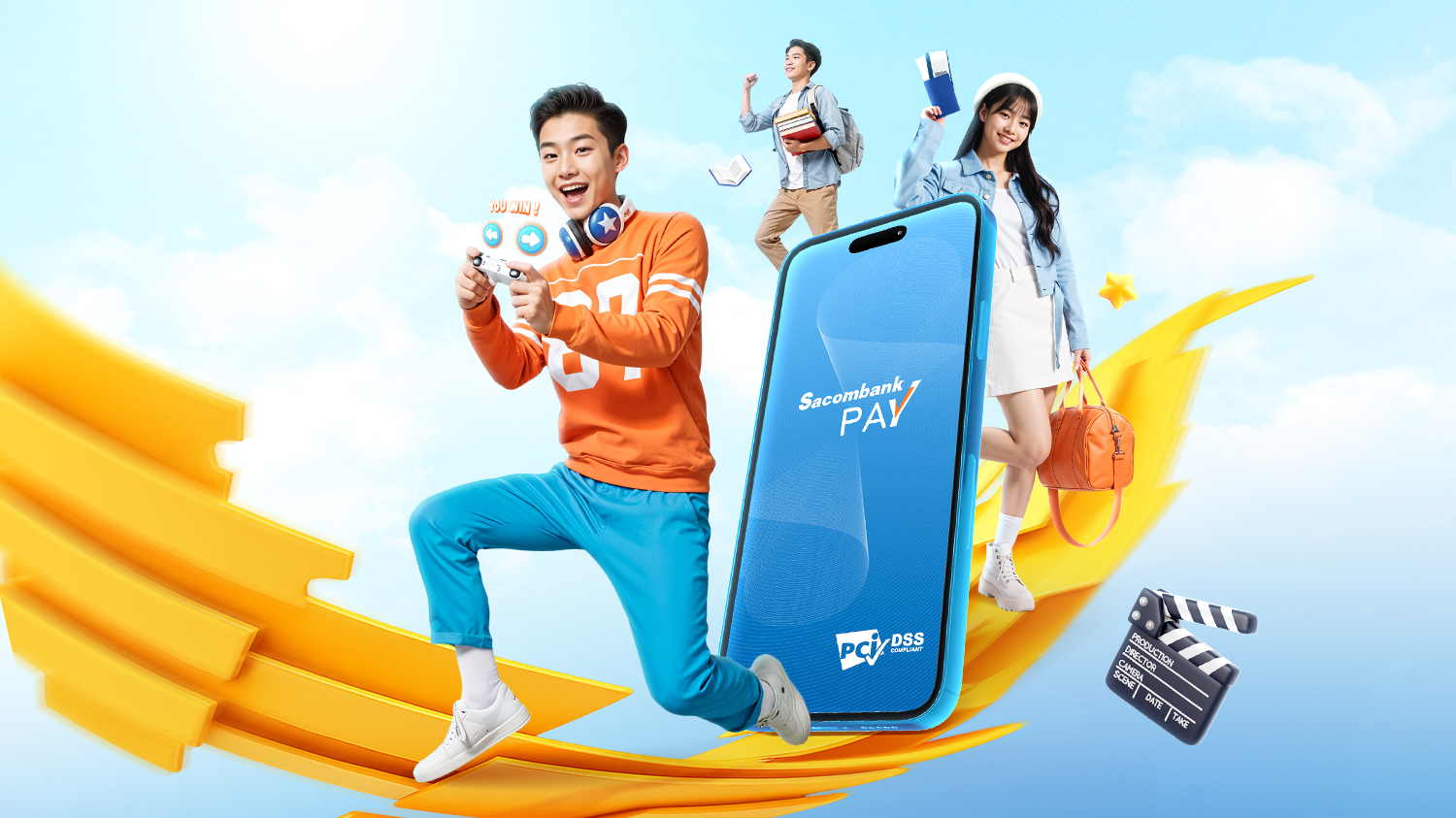 Khách hàng từ 15 tuổi đã có thể mở tài khoản trực tuyến qua Sacombank Pay