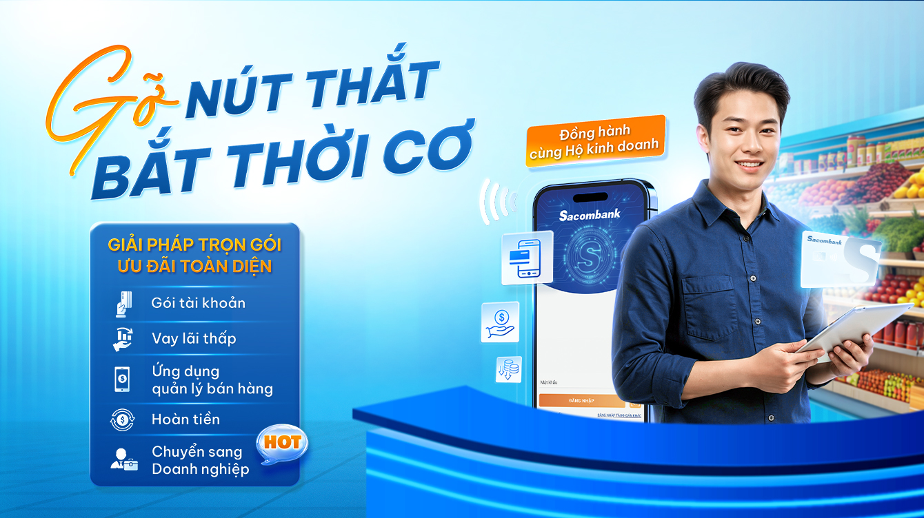 Đồng hành cùng hộ kinh doanh Gỡ nút thắt – Bắt thời cơ 