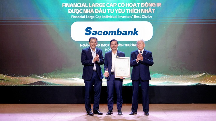 Sacombank có hoạt động IR được nhà đầu tư yêu thích nhất 2025