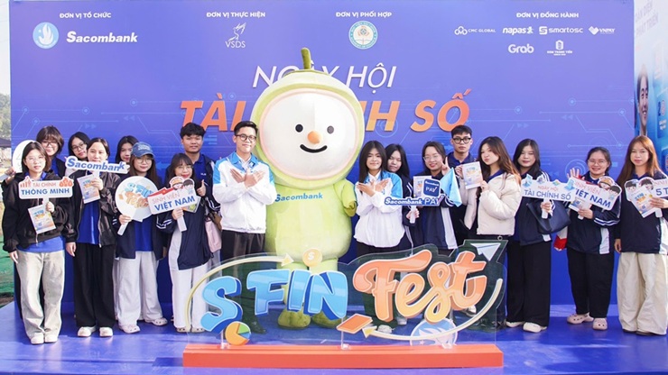 Sacombank cùng thế hệ trẻ lan tỏa tinh thần “Tài chính thông minh –Tương lai bứt phá” qua S-FINFEST 2025 