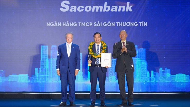 Sacombank vào Top 10 Ngân hàng Thương mại Việt Nam uy tín 2025